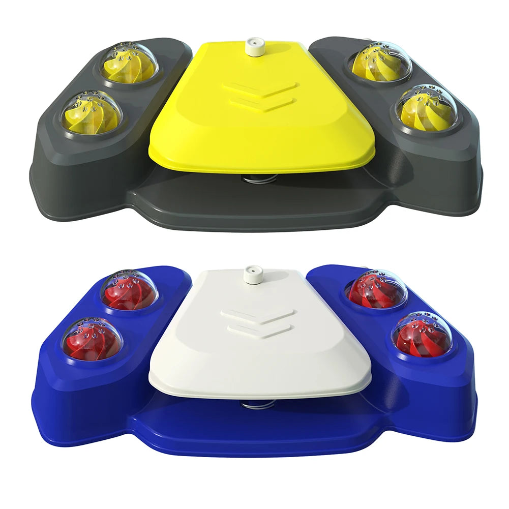 Interactive Dog Water Dispenser, Adjustable Cooling Fountain