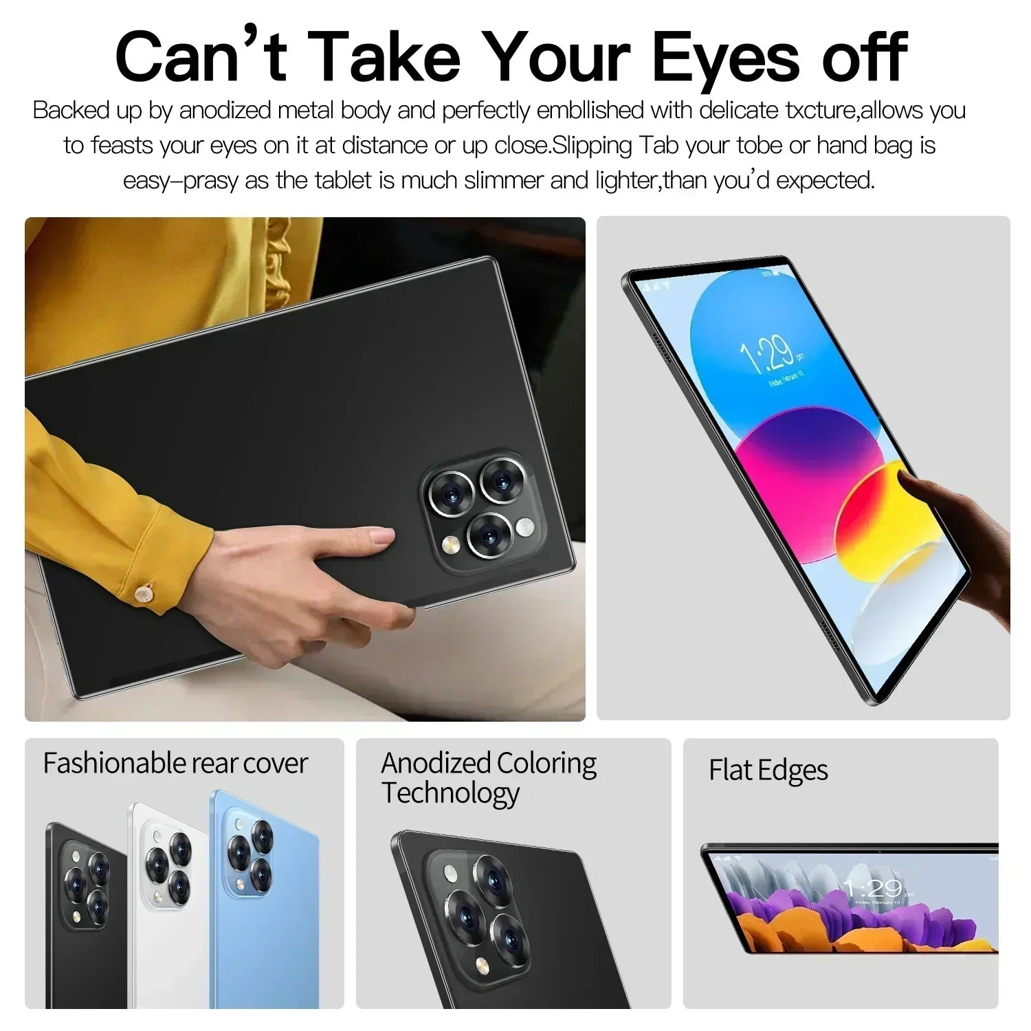 11" Full HD Tablet with Dual SIM and Accessories