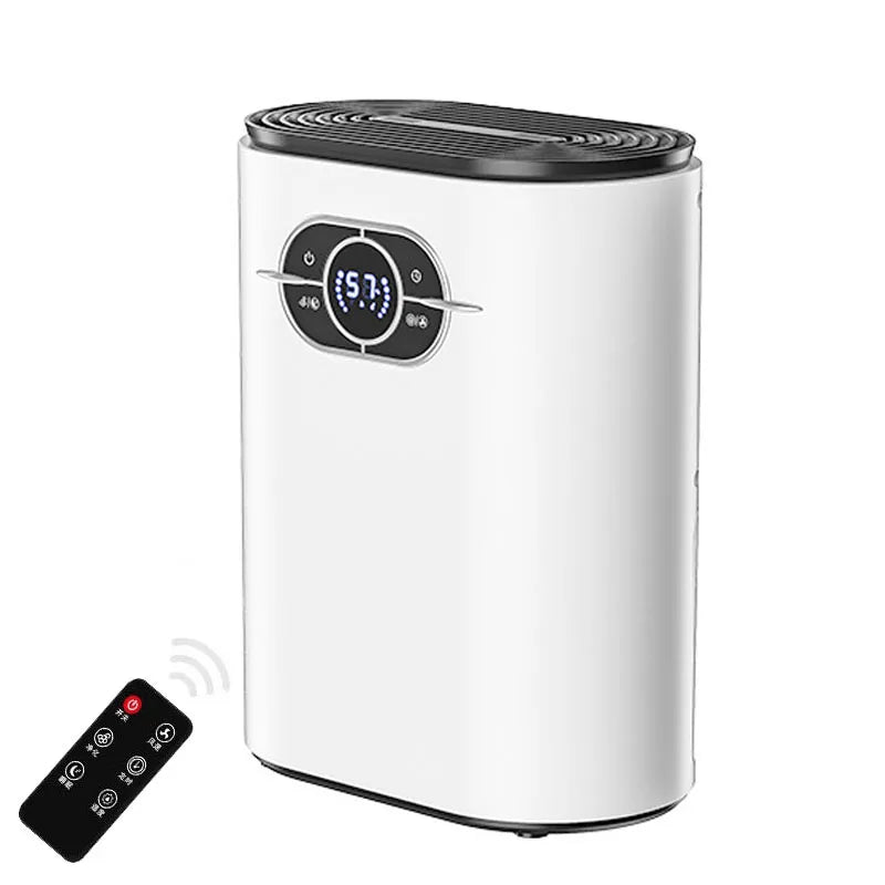 1.2L Compact Electric Dehumidifier with Ioniser & Auto Shut-Off Remote Controlled AU Version