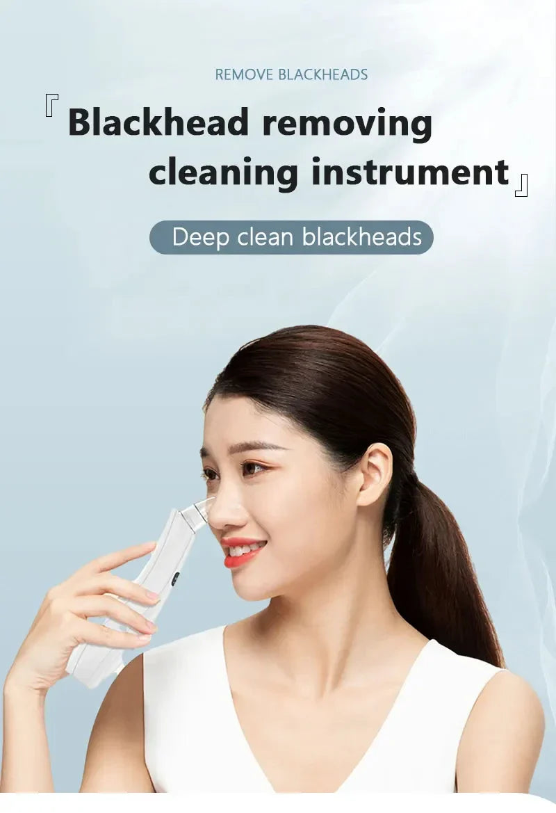 Electric Blackhead Remover Vacuum Cleaner With Box