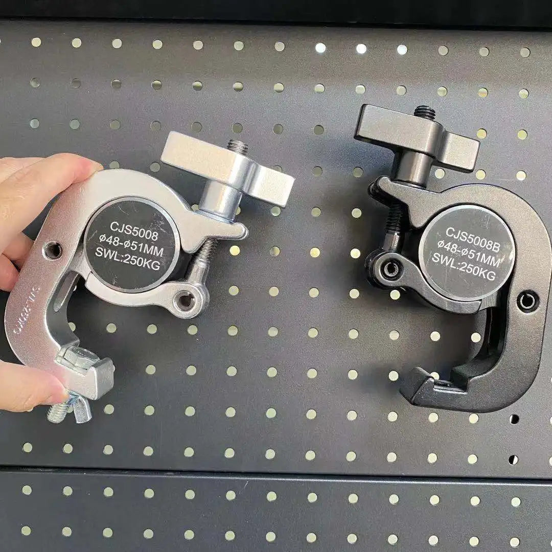 2" Aluminum Trigger Clamp for Stage Truss Lights – 250kg Load Capacity