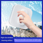 Cordless Magnetic Glass Cleaner for Cars & High-Rise
