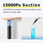 Rechargeable Mini Vacuum for Car and Home Cleaning