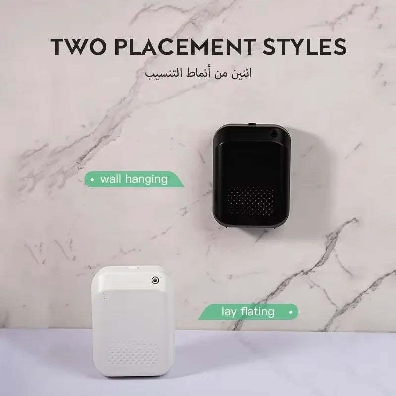 Portable Rechargeable Bluetooth Aroma Diffuser 150ml Essential Oil Air Freshener for Car, RV & Home