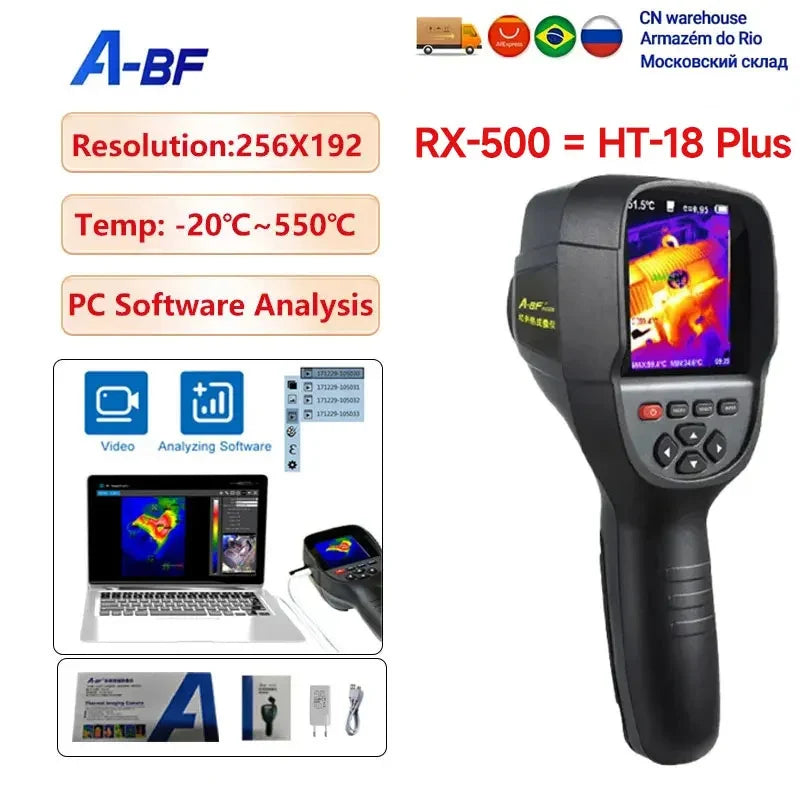 Portable RX-500 Infrared Thermal Imaging Camera