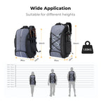 25L DSLR Travel Camera Bag with Rain Cover & Laptop Slot