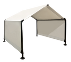 Waterproof Pet Shade Tent Gray, Machine Washable, Outdoor Safe