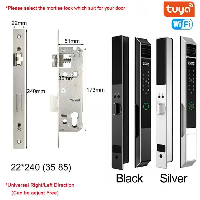 Outdoor WiFi Smart Lock with Camera and Keypad