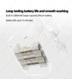 Wireless Pressure Washer for Cars and Outdoor Cleaning