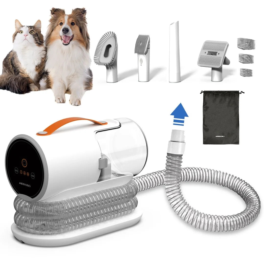 5-in-1 Pet Grooming Kit with Vacuum, Clippers & Comb