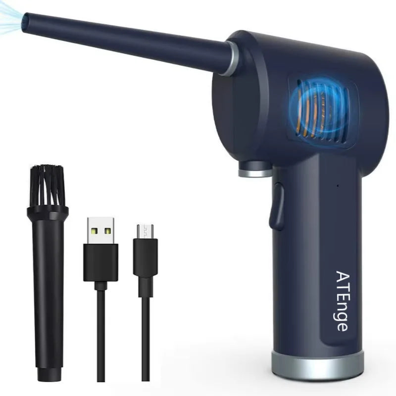 Portable USB Air Duster – Wireless Cleaner for Electronics & Desks