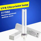 Rechargeable UVB 311nm Skin Treatment Lamp Home Light Therapy for Psoriasis AU Plug