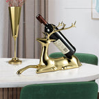 Creative Wine Bottle & Glass Stand Luxury Living Room or Cafe Display Organizer