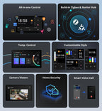 Smart Home Control Panel with Zigbee and Voice Control