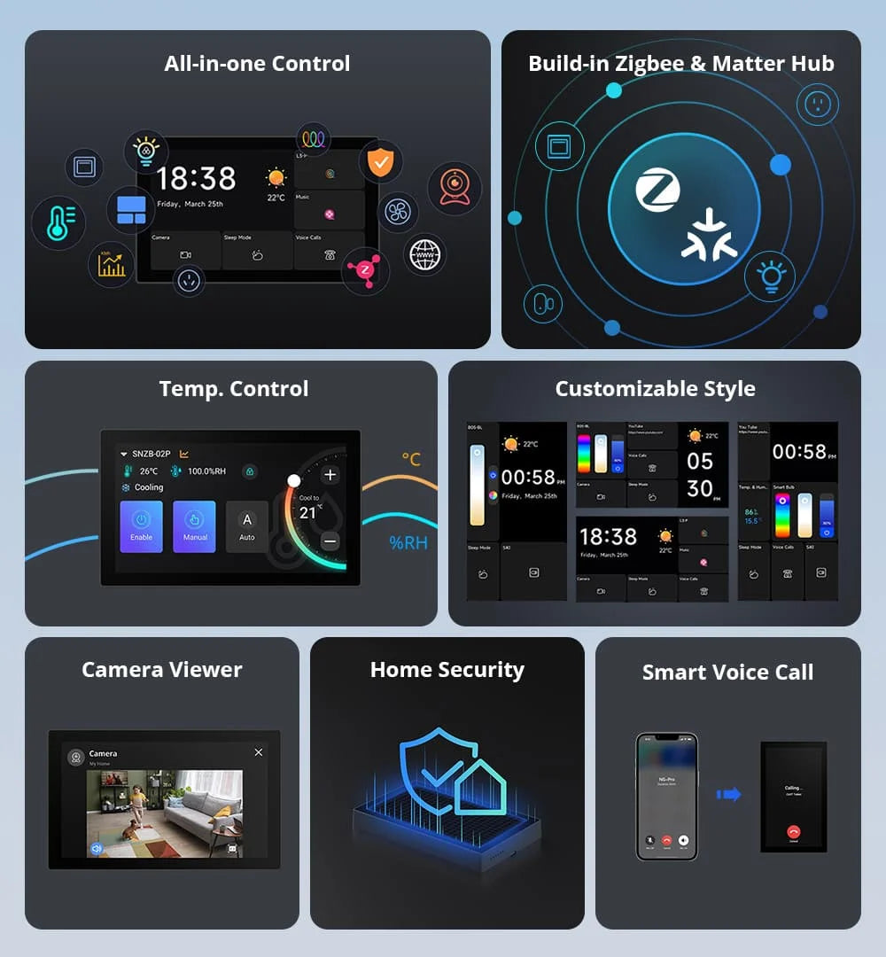 All-in-One Smart Home Hub with Camera and Security