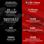 1080p Wearable Screen for Phone and Laptop Viewing