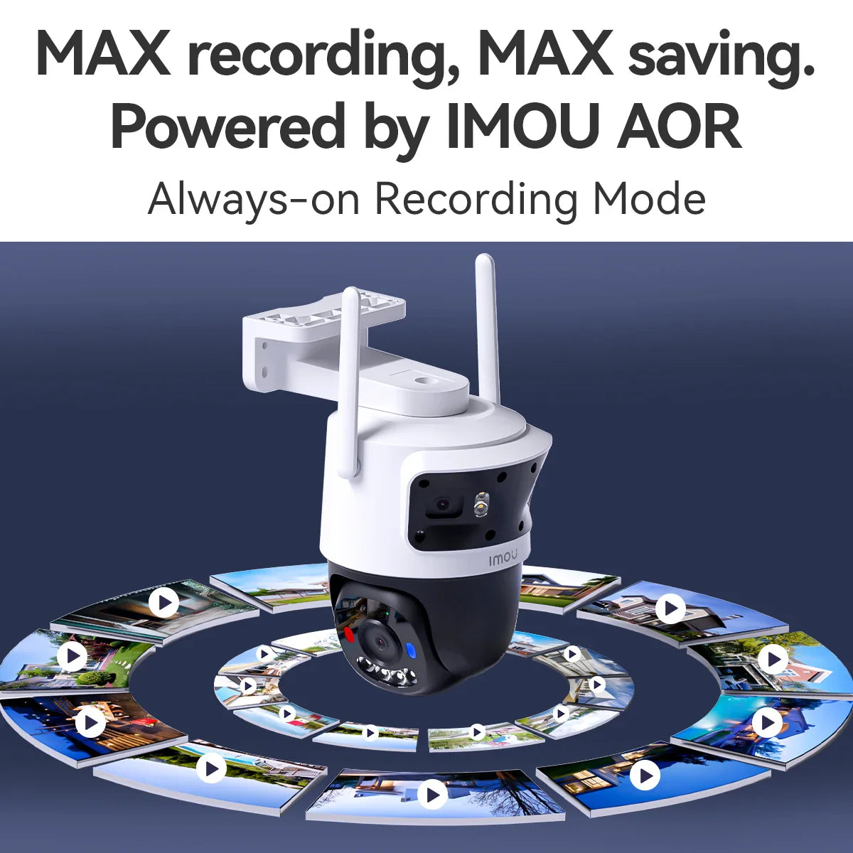 Smart 11MP Outdoor Camera with AI Detection