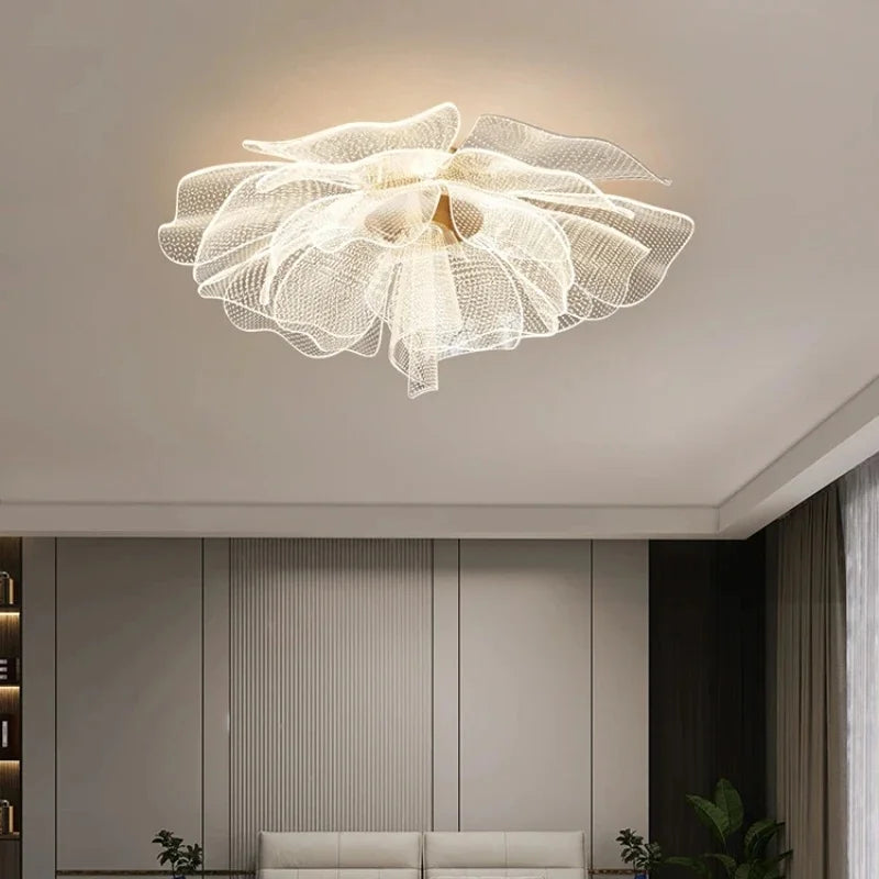 Modern Flower LED Ceiling Lamp for Bedroom or Hallway