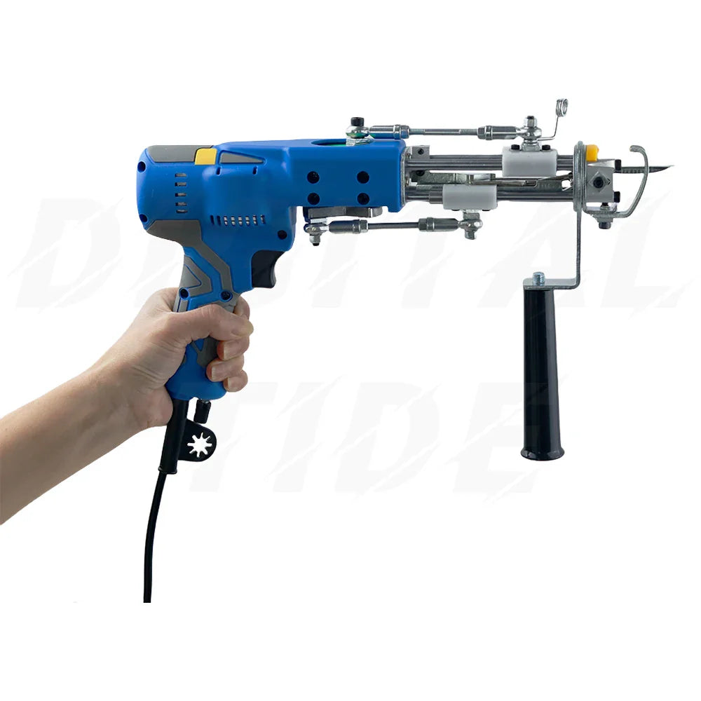 2-in-1 Electric Tufting Gun for Cut and Loop Pile