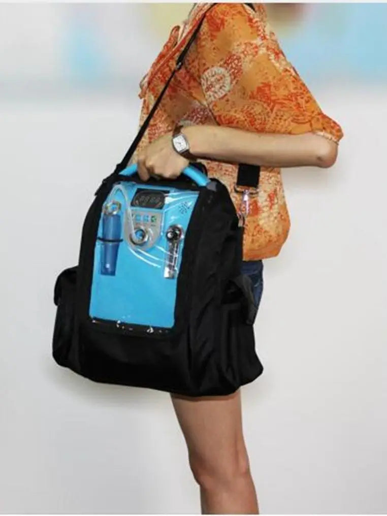 Portable Rechargeable Oxygen Concentrator 5L Quiet, Continuous Flow for Home, Car & Travel