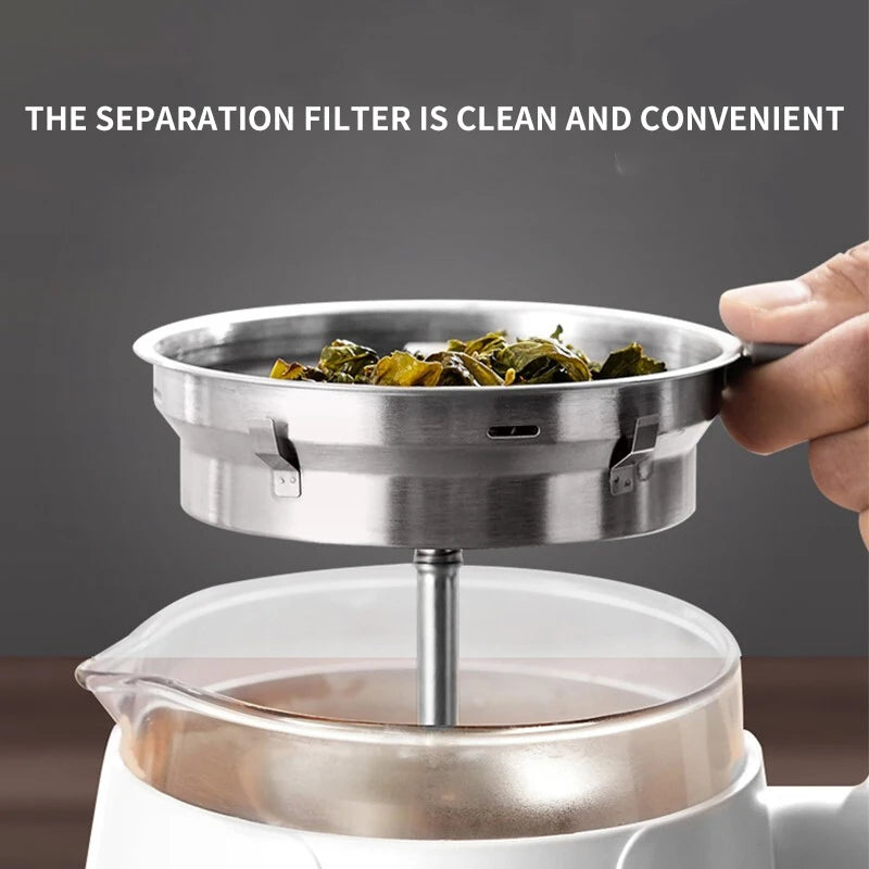 1.8L Electric Glass Tea Pot with Temperature Control and Fast Heating