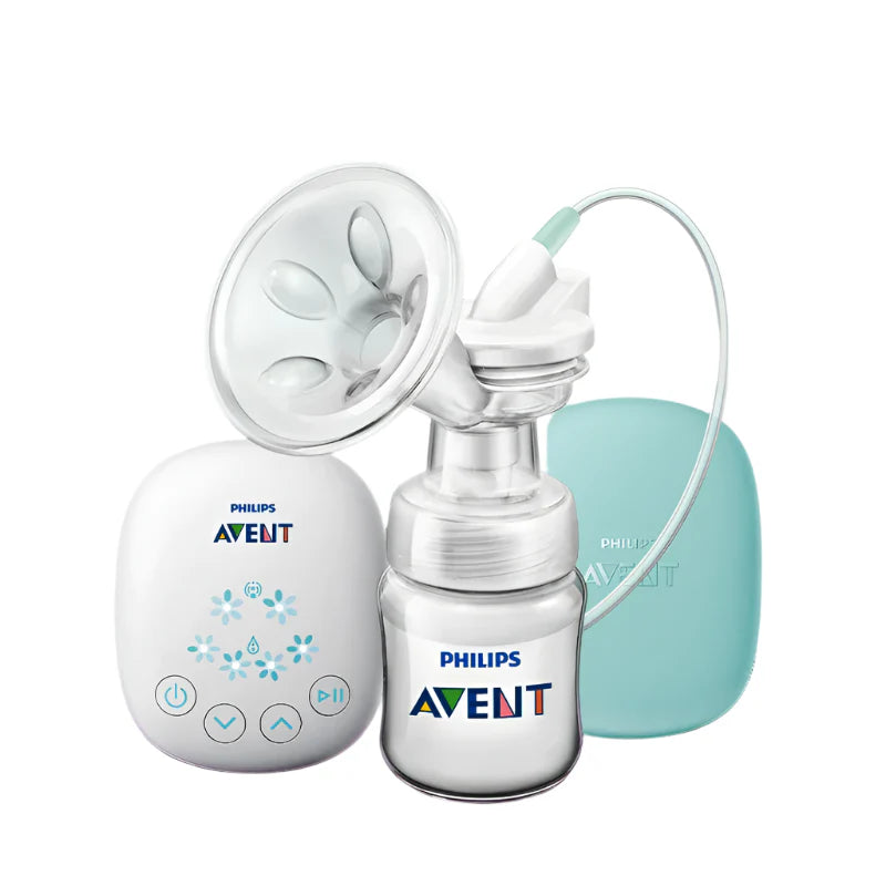 Silent Portable Breast Pump – SCF903-01 Intelligent Suction with Petal Comfort Pad