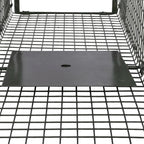 100cm Dual Entry Humane Animal Trap Cage – Reinforced Steel Mesh, Foldable Design