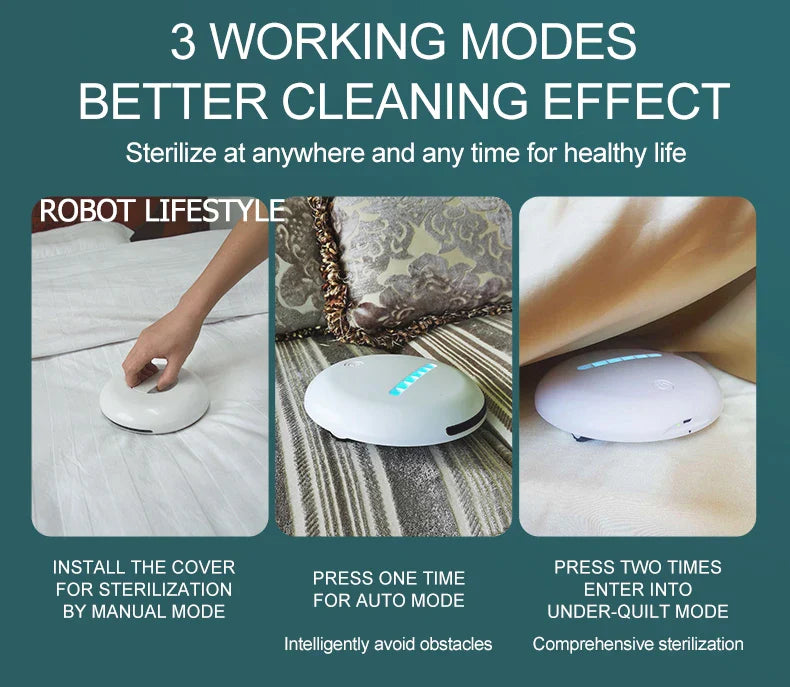 Rechargeable UV Mite Removal Vacuum Cleaner