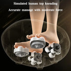 Electric Foot and Ankle Massager with Heating and Timer Grey