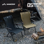 Lightweight Adjustable Outdoor Chair – Relax & Recline black