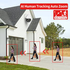 Outdoor 4K POE PTZ Camera with Smart Motion Detection 8MP 4K POE