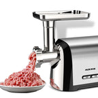 Powerful 500W Stainless Steel Electric Meat Grinder for Home Kitchen Use