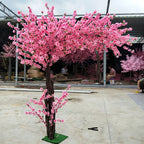 Indoor Faux Peach tree for Weddings and Home Styling