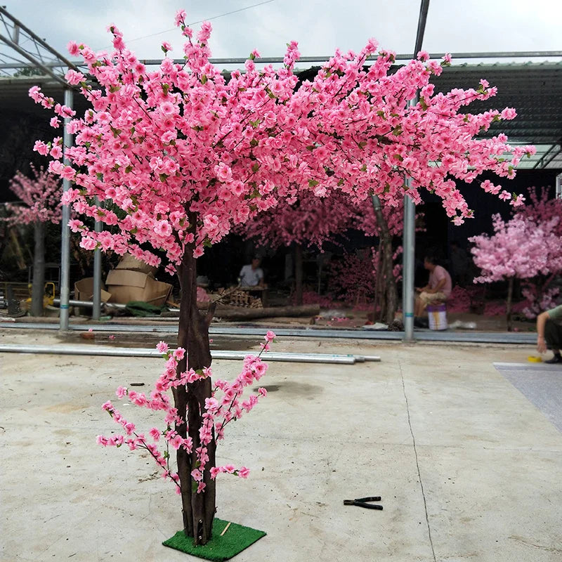 Indoor Faux Peach tree for Weddings and Home Styling