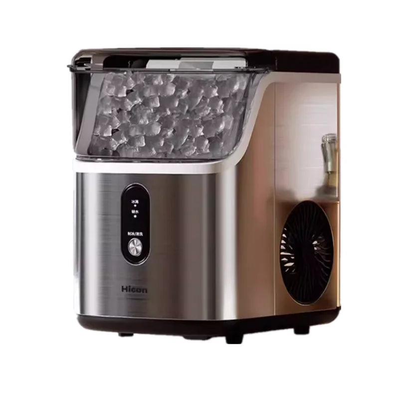 Portable Ice Maker with Self-Cleaning & Quick 9-Min Ice Making for Home Countertops