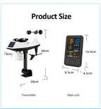 Smart Home WiFi Weather Station with Sensor and Humidity Display