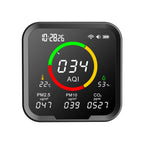 Smart WiFi 6-in-1 Air Quality Monitor with LCD - PTH-9AW