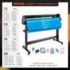 53 Inch Vinyl Cutter Plotter with LCD Screen, 1350mm Width