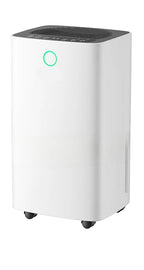 Portable Home Dehumidifier for Bedroom and Basement Quiet Operation 80W White
