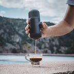 Portable Espresso Machine with 18 Bar Pressure – Nanopresso Handheld Coffee Maker for Travel & Camping