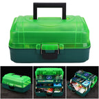 Outdoor Fishing Gear Set with Box and 134 Pieces