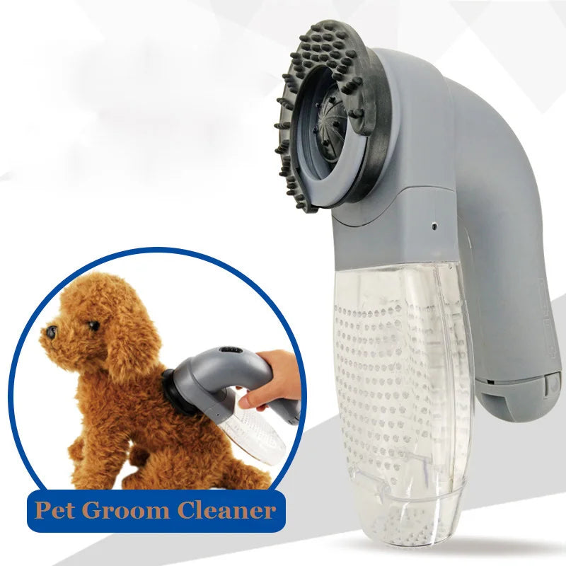 Cordless Pet Hair Remover Grooming Tool – Gray