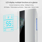 Compact 220V Bedroom Dehumidifier with Remote Control & 2.2L Tank Whisper Quiet, LED Display