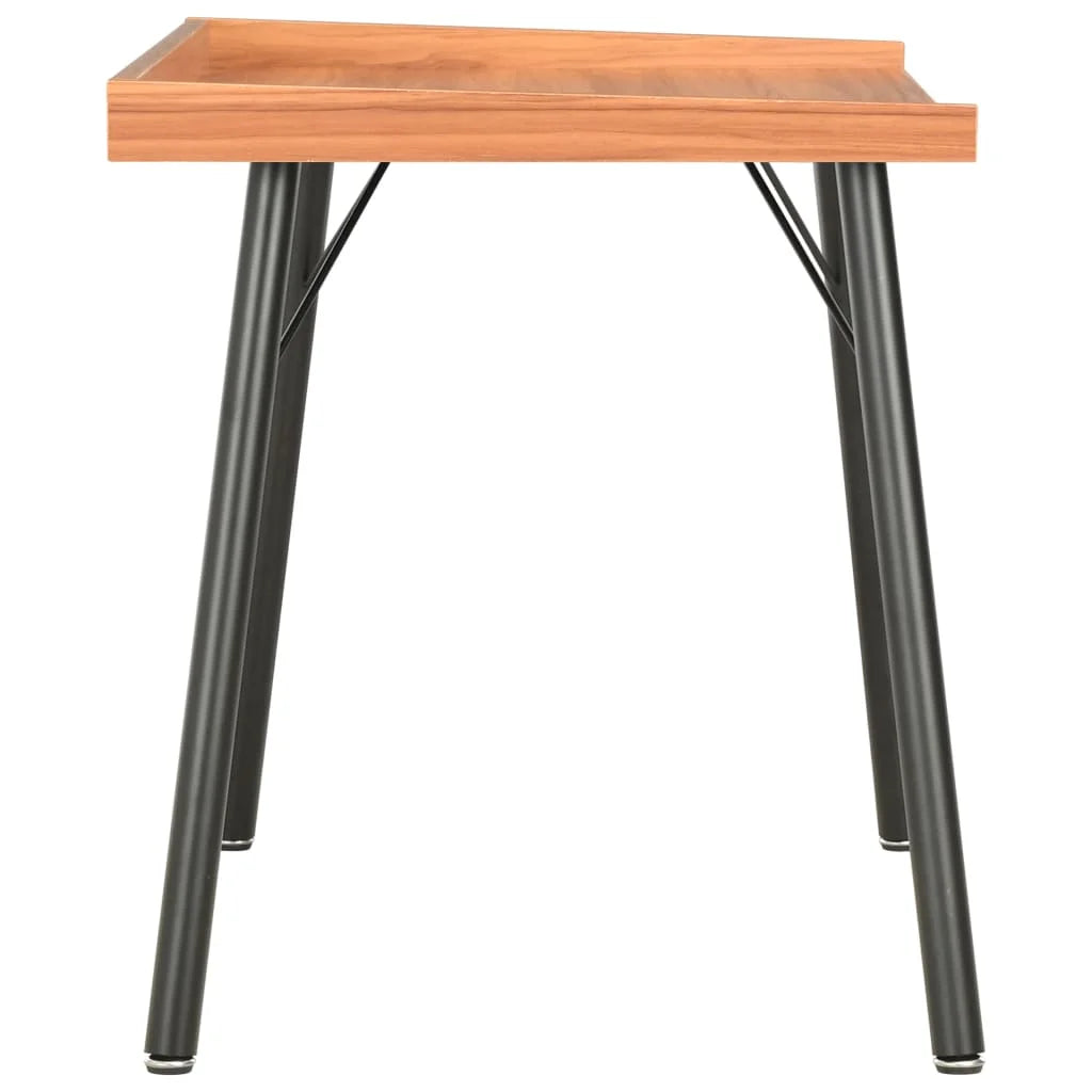 Modern 90cm Study Desk – Space-Saving Table with Shelf for Home Office or Bedroom