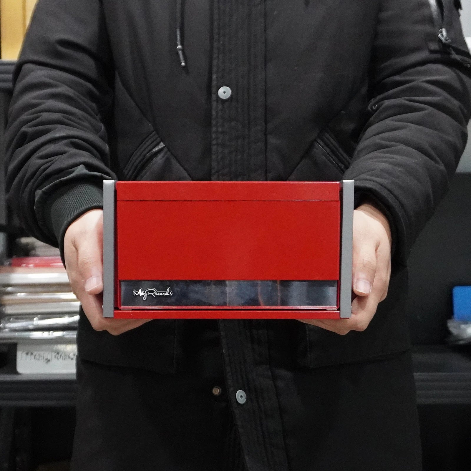 Portable 5-Layer Metal Toolbox for Workshop & Home