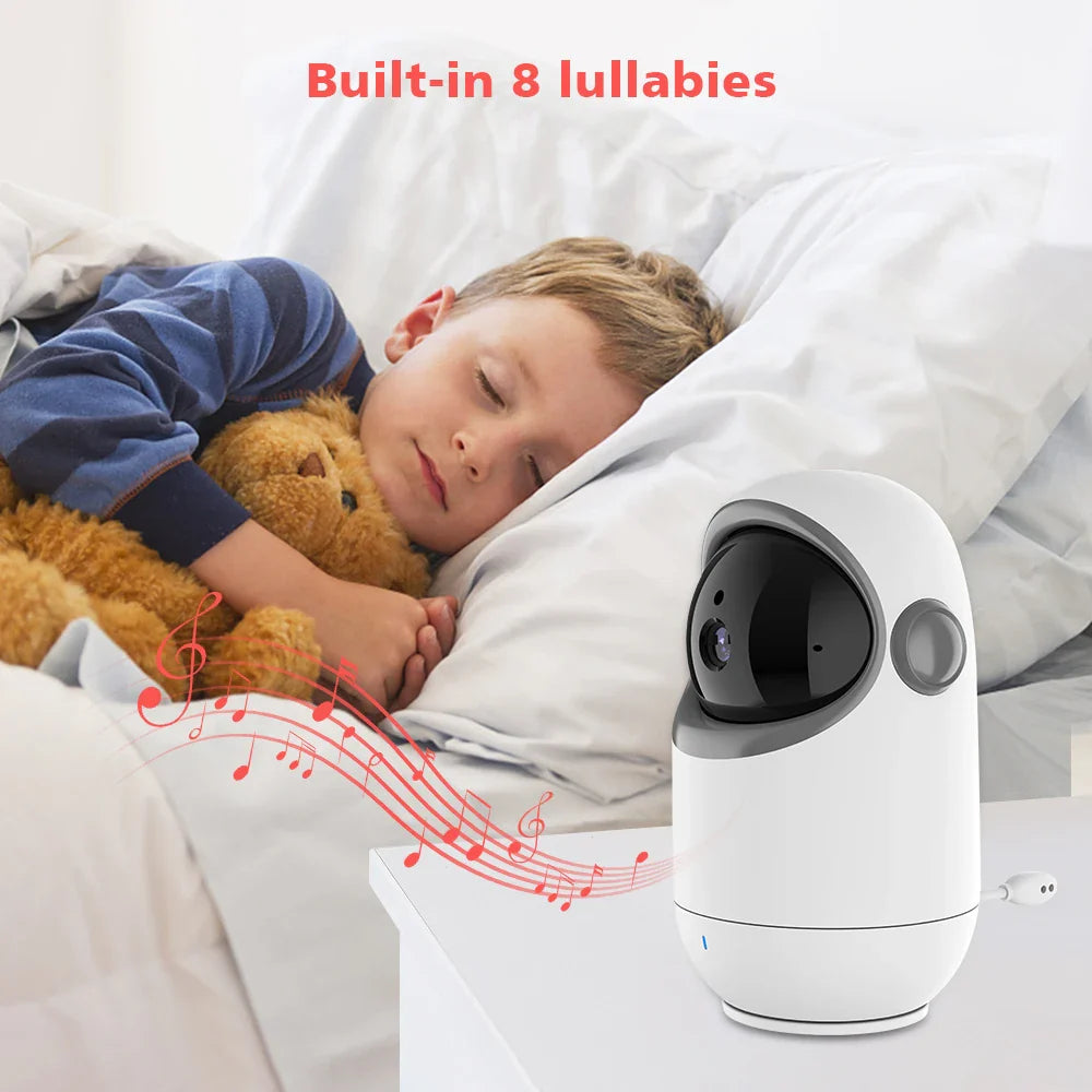 Wireless 4.3" Video Baby Monitor with 2-Way Audio & Night Vision -VB801 NO Plug