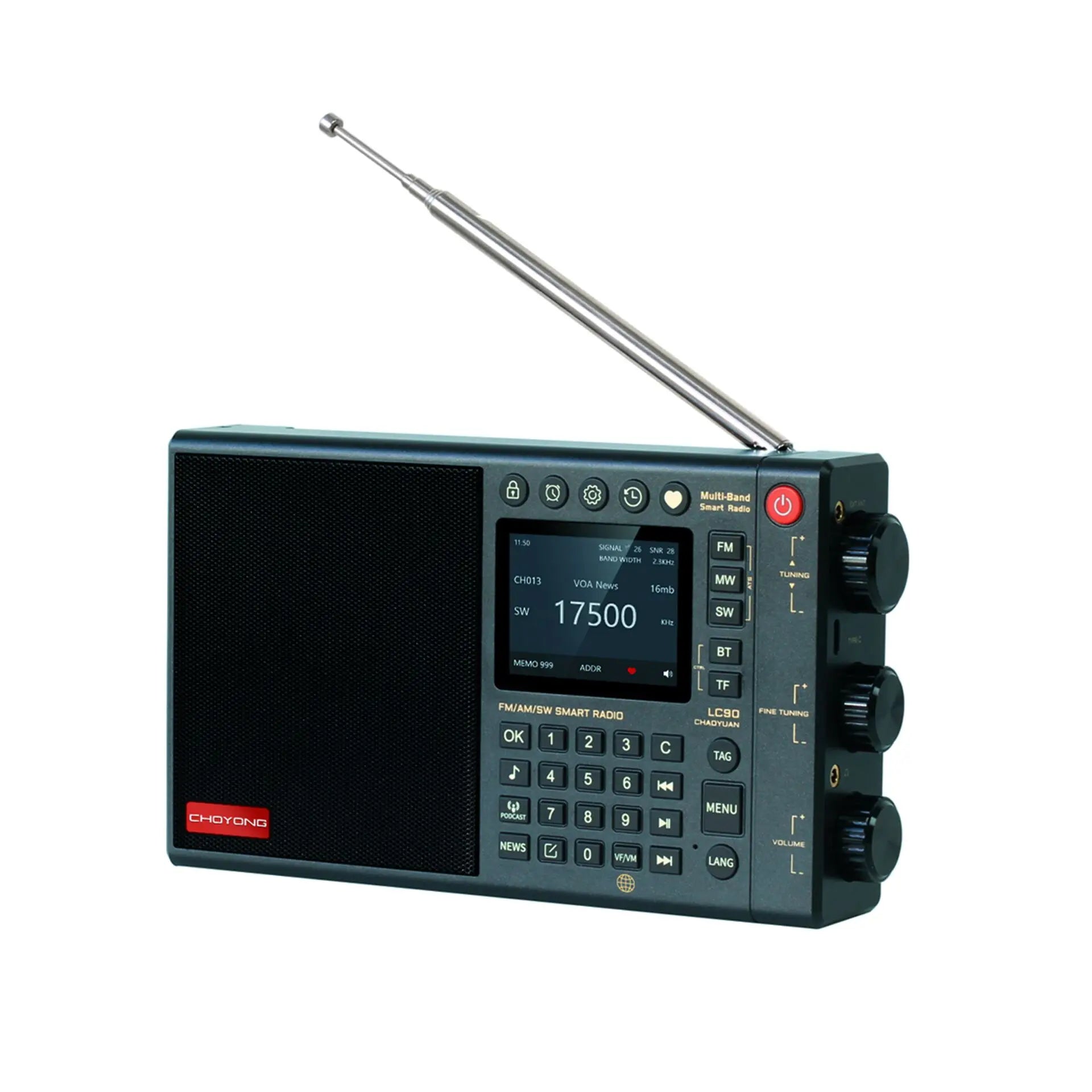 Rechargeable Outdoor Speaker Radio with Global FM Support