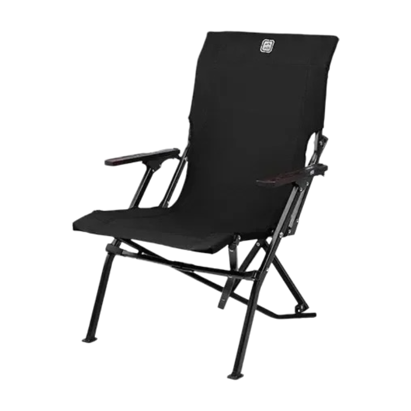Lightweight Adjustable Outdoor Chair – Relax & Recline black