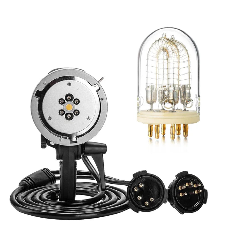 1200W Bare Bulb Flash Head for Outdoor Studio Lighting