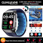 Waterproof NFC Smartwatch with Heart Rate and Blood Oxygen